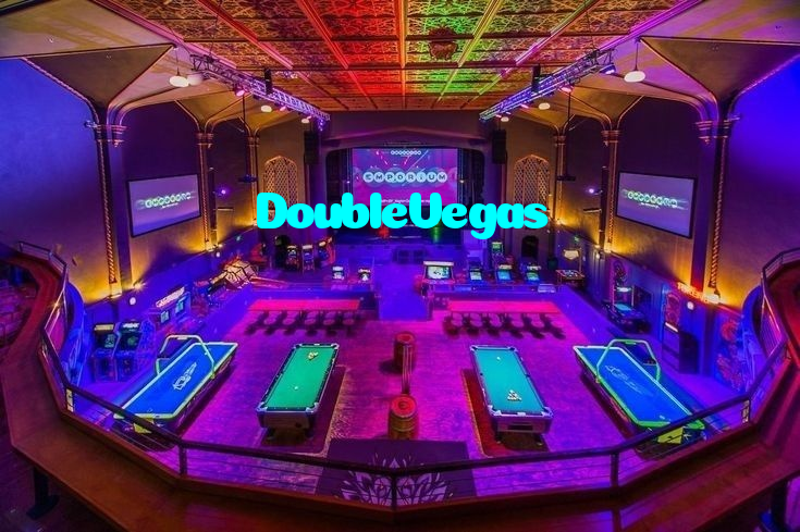 DoubleVegas casino presented on mobile device in Pakistan with slots and live games